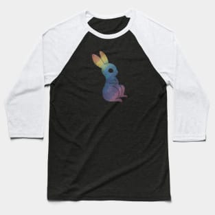 Rainbow magic bunny of the galaxy black Baseball T-Shirt